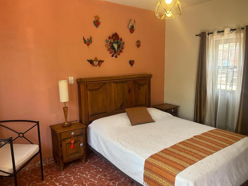 Casa Matia Bed And Breakfast Сан Мигел де Аленде Екстериор снимка